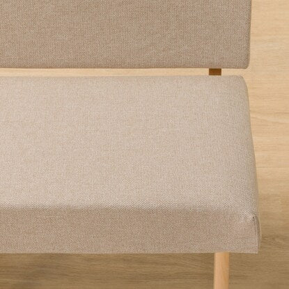 Scratch and stain resistant fabric bench (N Collection B-74 NA/NSF-BE)