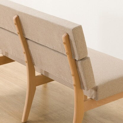 Scratch and stain resistant fabric bench (N Collection B-74 NA/NSF-BE)