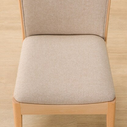 Dining chair with scratch- and stain-resistant fabric (N Collection C-78 NA/NSF-BE)