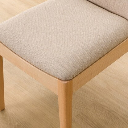 Dining chair with scratch- and stain-resistant fabric (N Collection C-78 NA/NSF-BE)