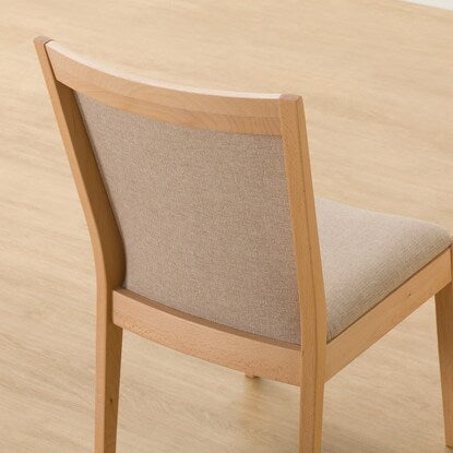 Dining chair with scratch- and stain-resistant fabric (N Collection C-78 NA/NSF-BE)