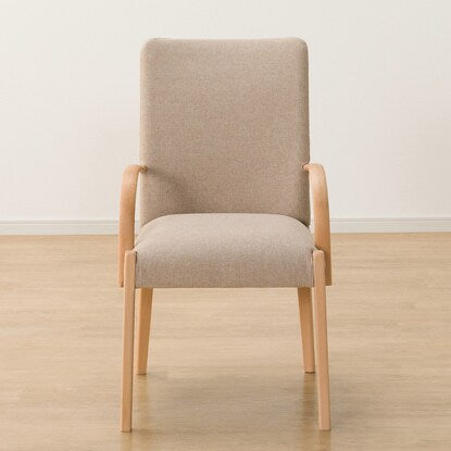 Dining chair made of scratch- and stain-resistant fabric (N Collection C-10 with armrests NA/NSF-BE)