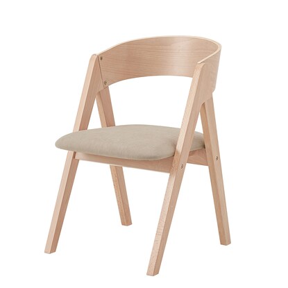 Beech Dining Chairs, Set of 2 (NA/BE)