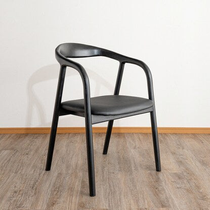 Bent wood chair set of 2 (BK)