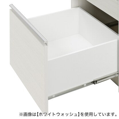 A hidden appliance storage unit that can also hide a large microwave oven. Tableware storage unit (57.5cm wide, WW)