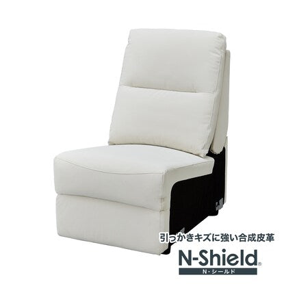 傷･汚れに強い合成皮革テーブル付きアームレスソファ（KK6133 Nシールド IV）