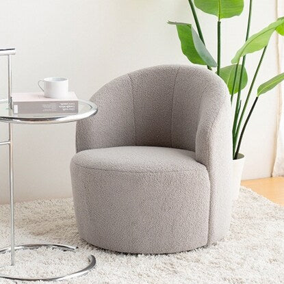 Fluffy Swivel Sofa Chair (LGY)