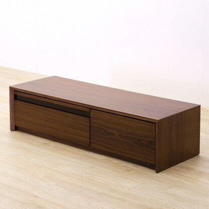 Natural wood craft veneer TV stand (120cm wide WAL)