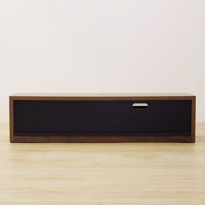 Natural wood craft veneer TV stand (120cm wide WAL)