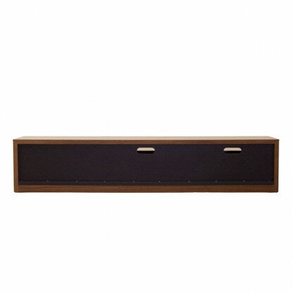 Natural wood craft veneer TV stand (150cm wide WAL)