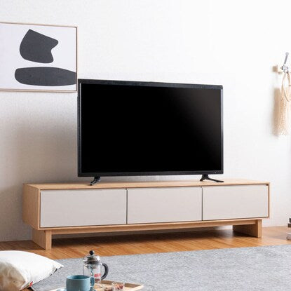 Two-tone TV stand (width 180cm)