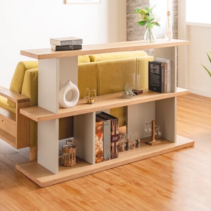 Two-tone shelf (140cm wide)