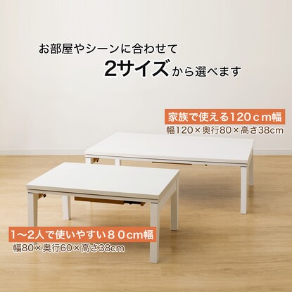 Folding leg living room kotatsu (HO01 8060 WW)