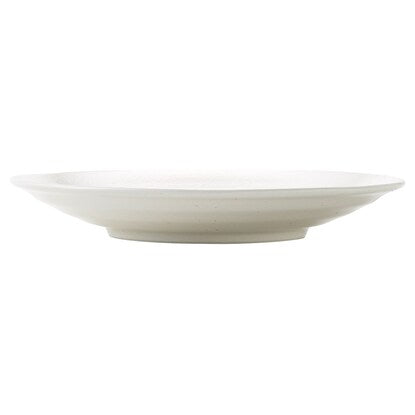 Lightweight round plate 23cm (Ivory, Mino ware)