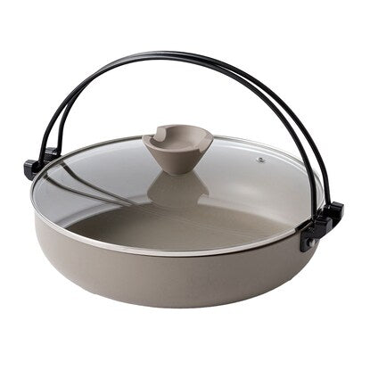 IH Sukiyaki Pot 26cm (Mocha)