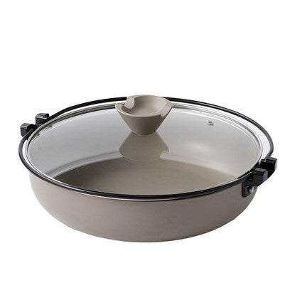 IH Sukiyaki Pot 26cm (Mocha)