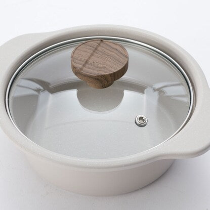 IH tabletop pot 16cm (Mocha KY039)