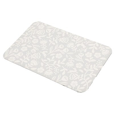 Soft and smooth diatomaceous earth bath mat (38x59 CWI UM12) 2024 Winter Collection