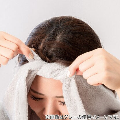 Hair drying towel (34x95 WH GT018)