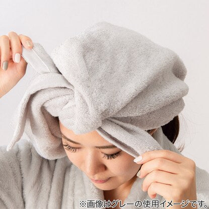 Hair drying towel (34x95 WH GT018)