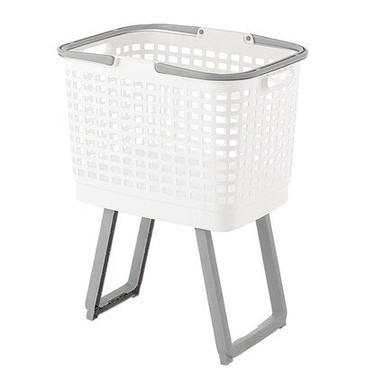 Waist-friendly basket (white)