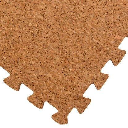 Large, highly elastic cork mat, pack of 8 (CM02V)