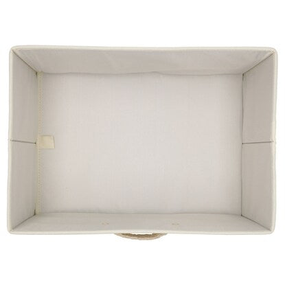 Hand-woven paper storage box with lid (NA NT1126)