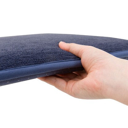 High-resilience seat cushion (chenille 2SQ NV)