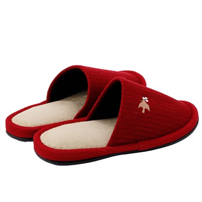 Slippers M (Knittori ncSRm02 Red M)