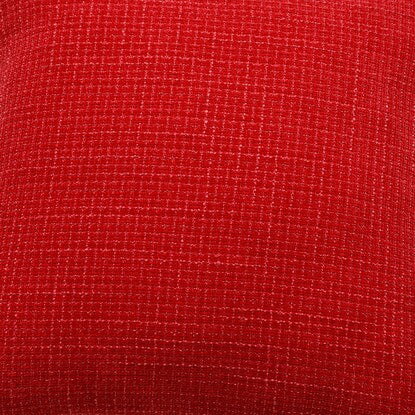 Cushion cover (plain red cSChq1)