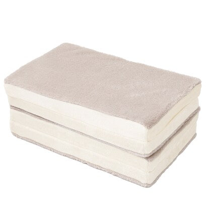 4-fold mattress (N Warm SP Lame Fur Mocha Sw1)