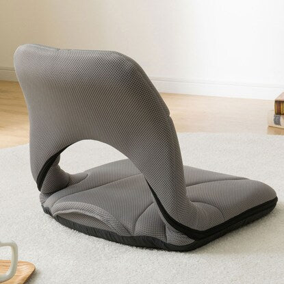 Posture support chair (compact chair) gray