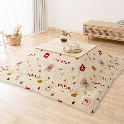 Kotatsu quilt, square (N Warm GA2402)