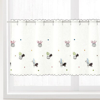 Cafe curtain (CC-CAT04 100 x 45)