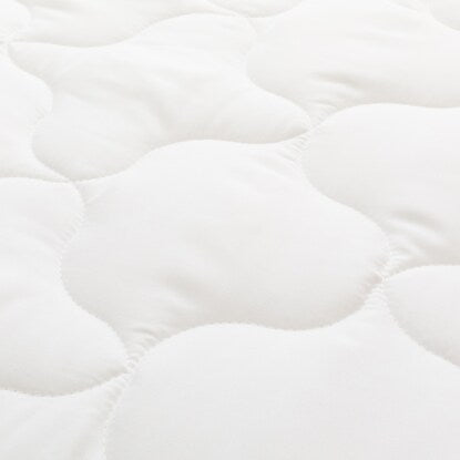 Temperature-regulating, dehumidifying, anti-dust mite mattress protector (bed pad) single (B2306 S)