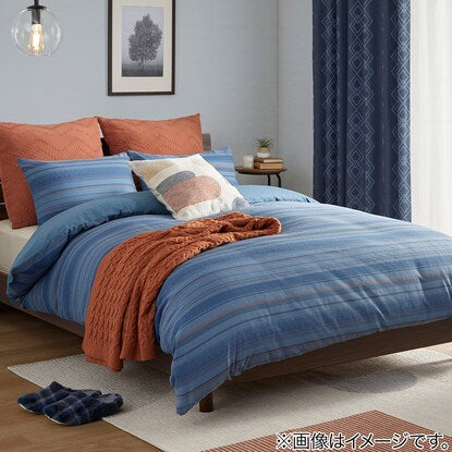 Easy-to-use stringless duvet cover (N-Grip CA2410 Border S)