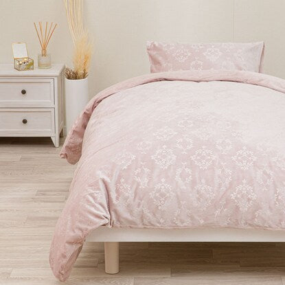 Single duvet cover (velour rose N602 S)