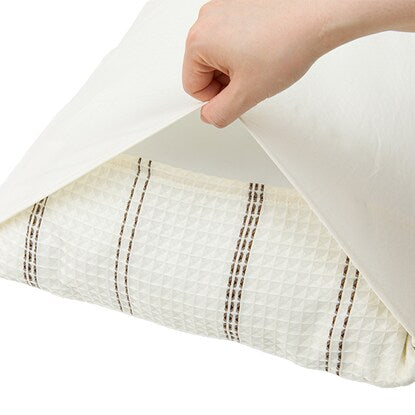 Pillow cover (PT56 Waffle Ori)