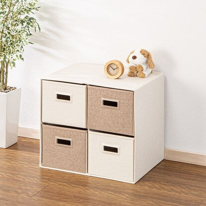 Simple chest 2 x 2 drawers (QS2c03)