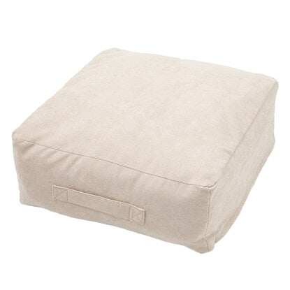 Futon Storage Cushion Cover Sheny IV (Ivory)