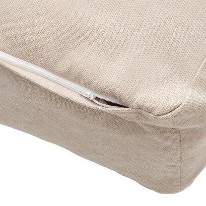 Futon Storage Cushion Cover Sheny IV (Ivory)