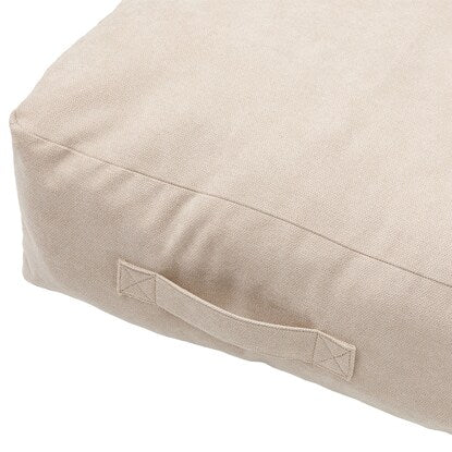 Futon Storage Cushion Cover Sheny IV (Ivory)