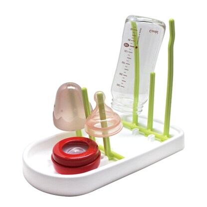 Baby bottle holder Compact draining tray