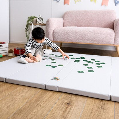 Foldable Kids Play Mat S size (120 x 160 cm) (GY)