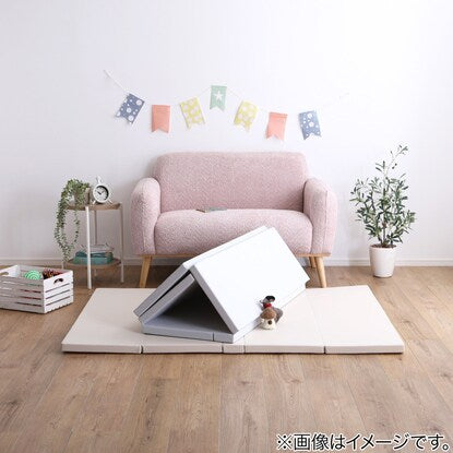 Foldable Kids Play Mat S size (120 x 160 cm) (GY)