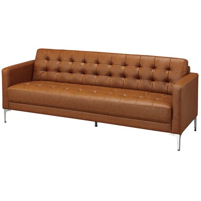 3-seater synthetic leather sofa (KSL401 GT-NP#2 CM)