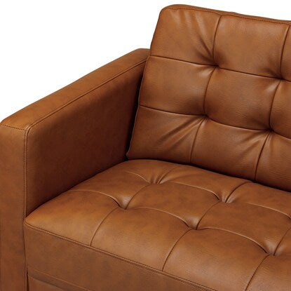 3-seater synthetic leather sofa (KSL401 GT-NP#2 CM)