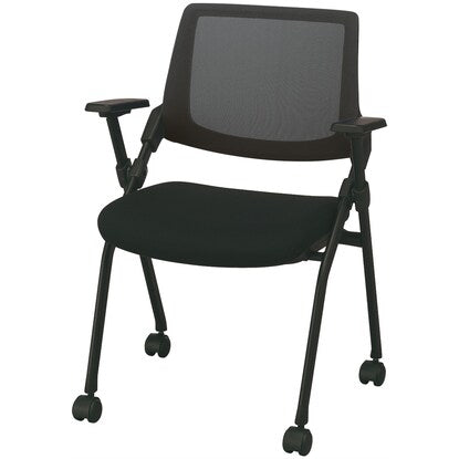 Meeting chair (X-16AW2 with armrests, BK/BK) 