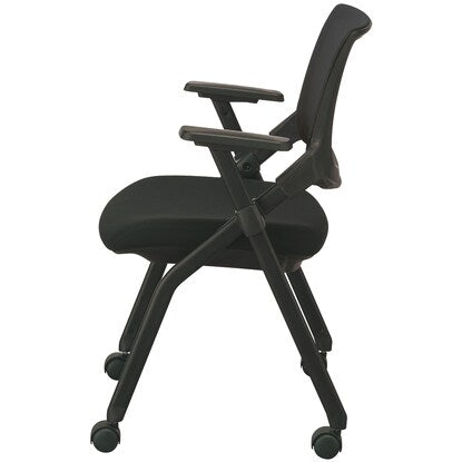 Meeting chair (X-16AW2 with armrests, BK/BK) 