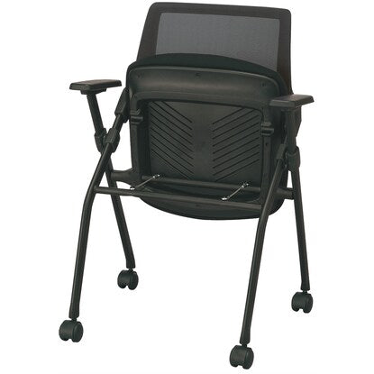 Meeting chair (X-16AW2 with armrests, BK/BK) 